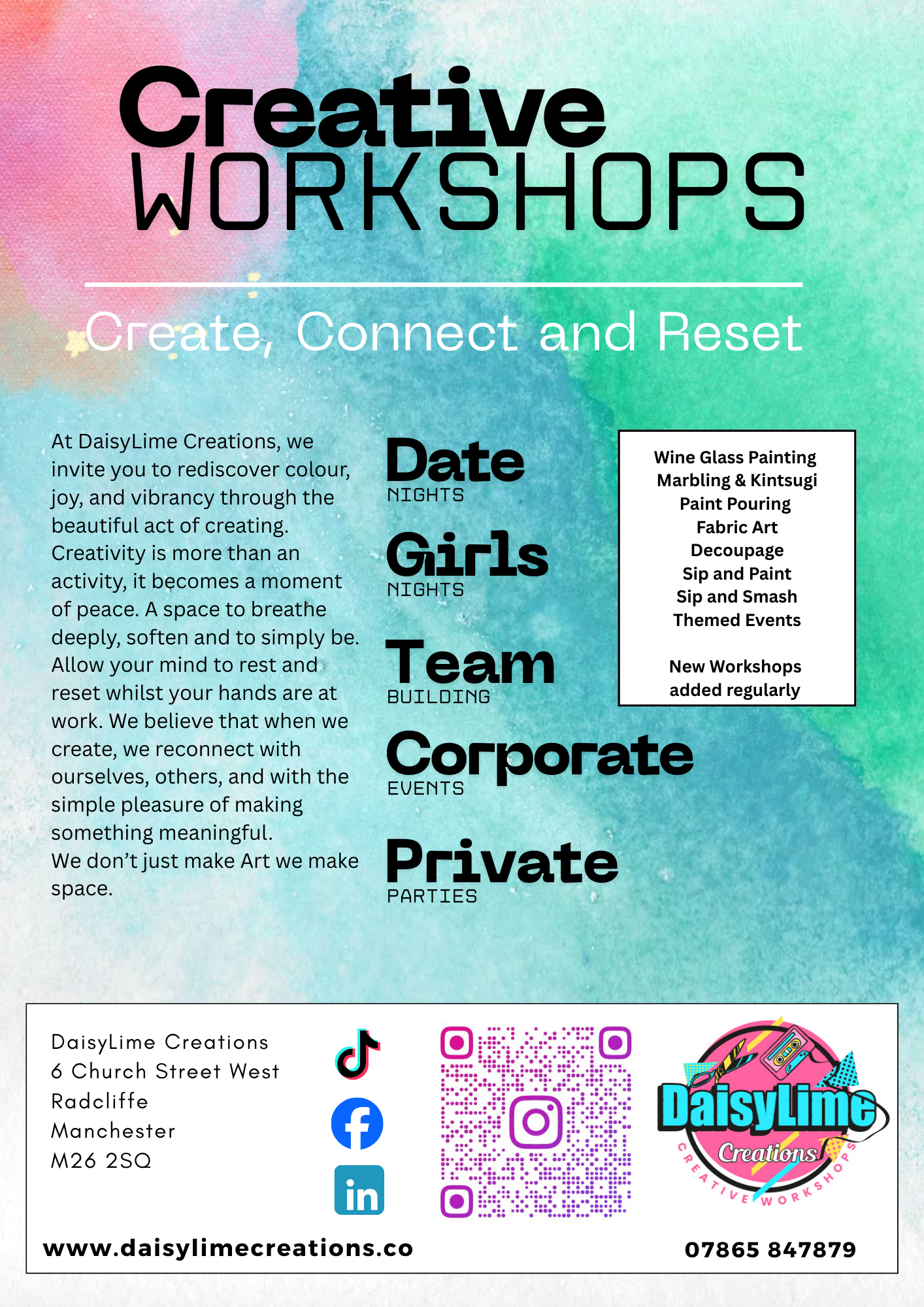 PRIVATE & CORPORATE BOOKINGS
