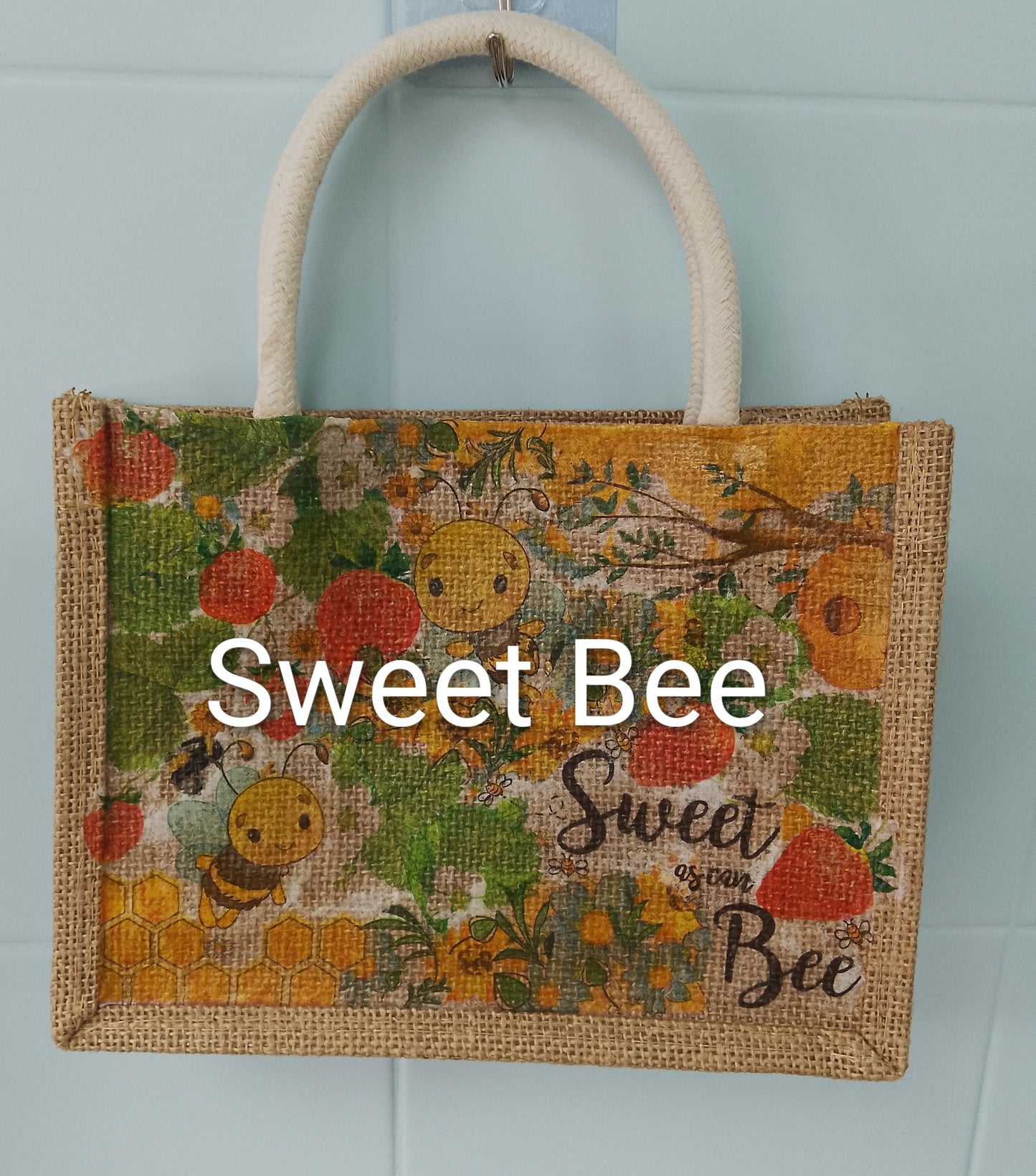 DECOUPAGE KIT - MEDIUM JUTE BAG