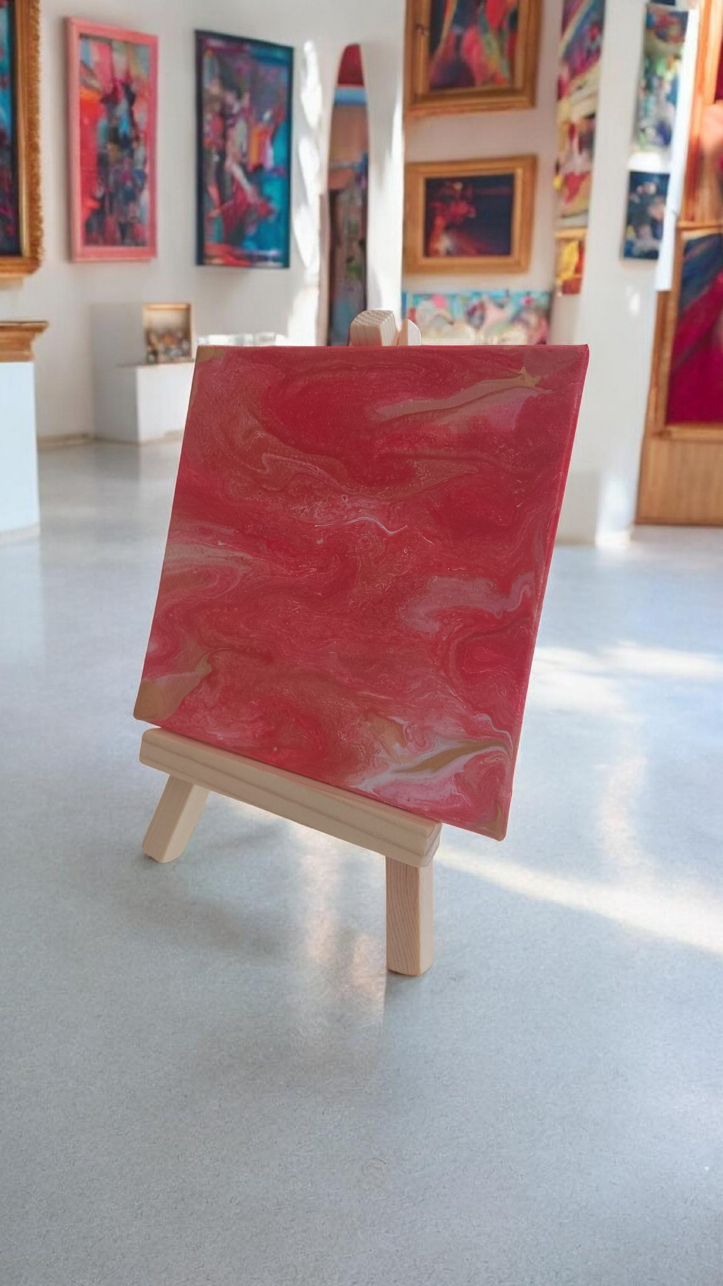 CANVAS PAINT POURING