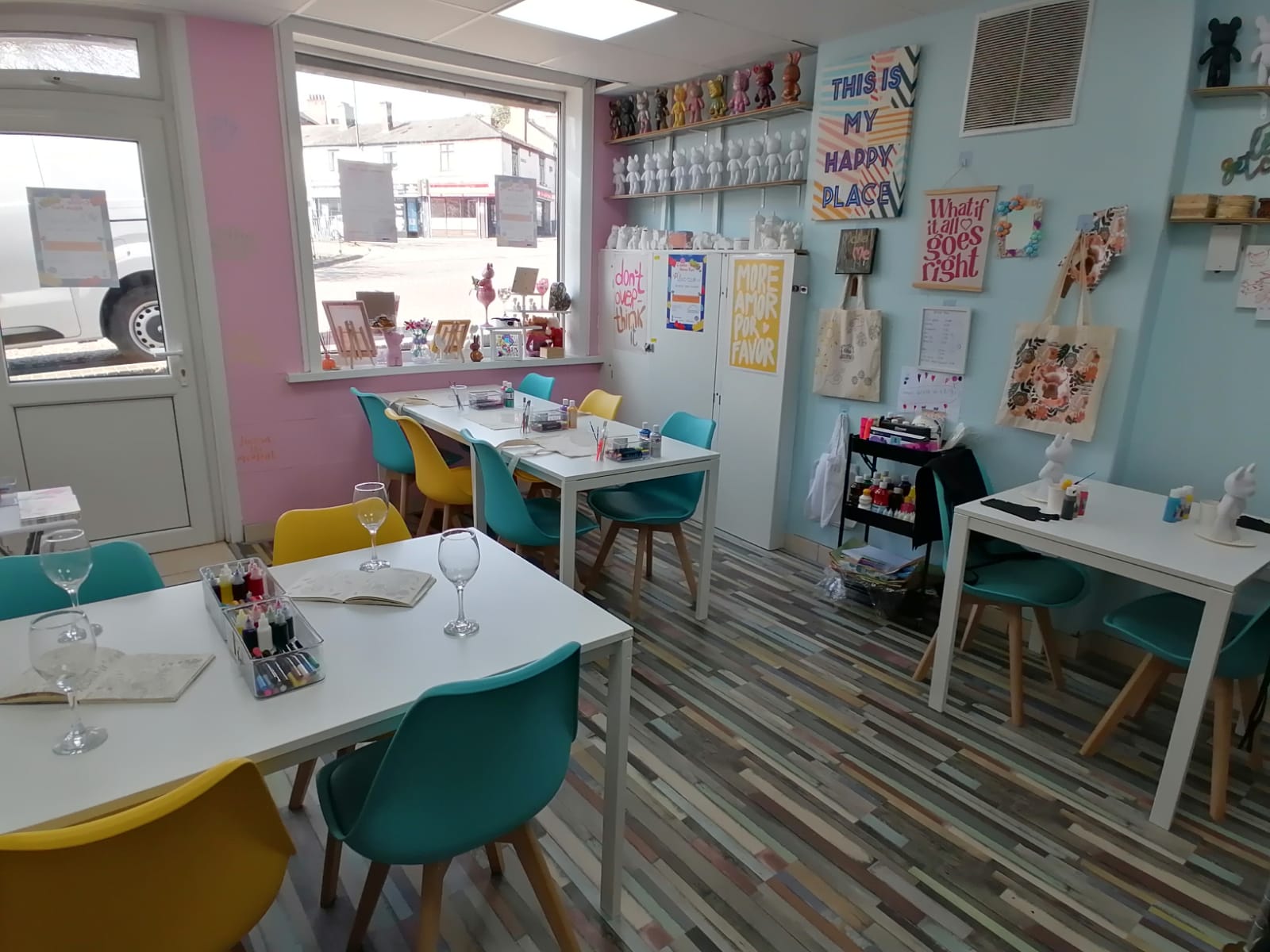 Crafts Workshop set up Bury 