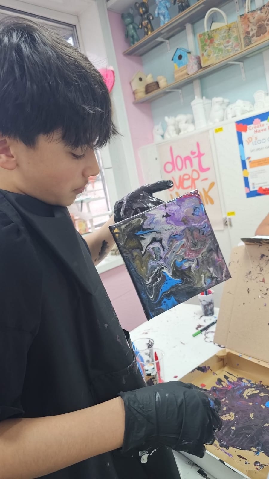 DaisyLime Creations CANVAS PAINT POURING MANCHESTER 