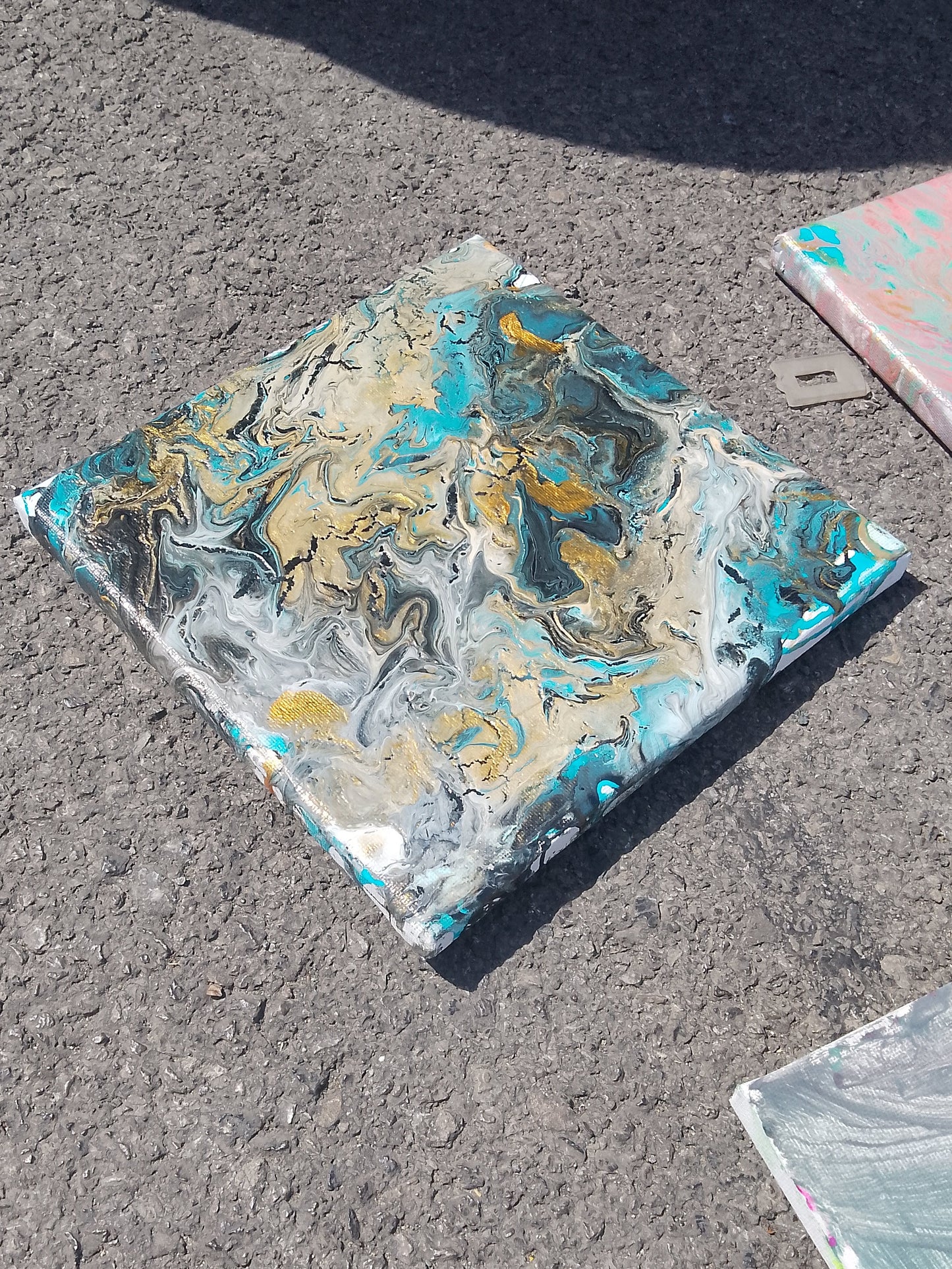 DaisyLime Creations colourful abstract art
