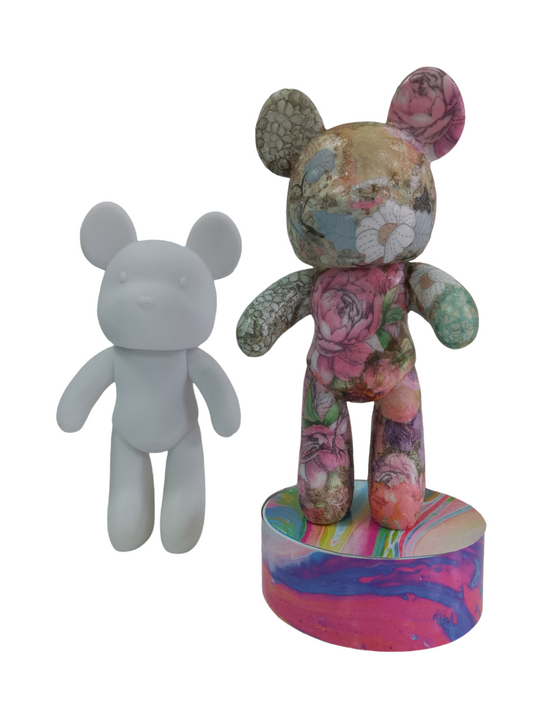 Decoupage item bear