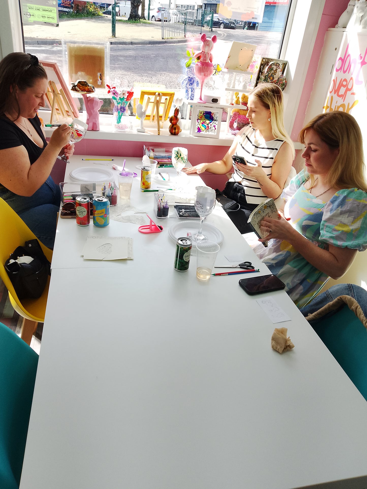 WINE GLASS PAINTING - BYOB