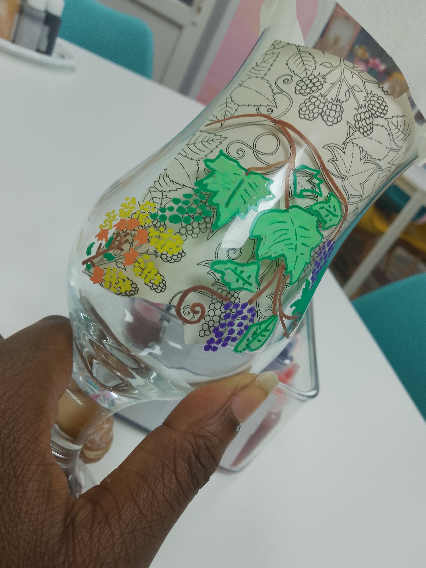 WINE GLASS PAINTING - BYOB