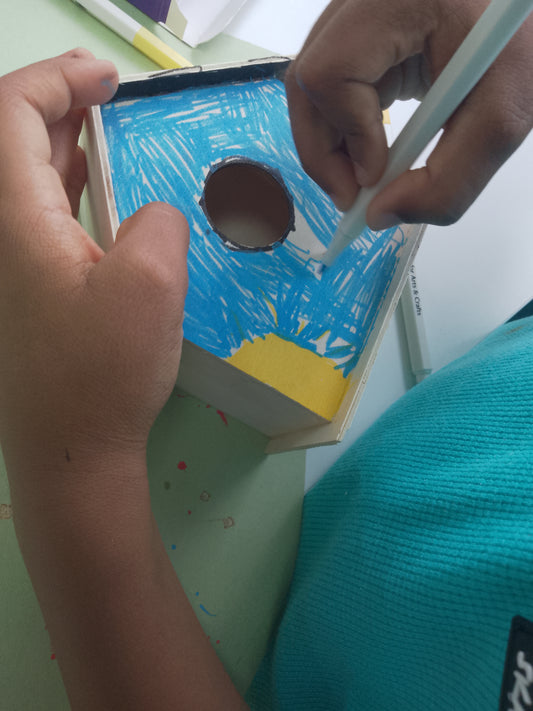 BIRD FEEDER DECORATING