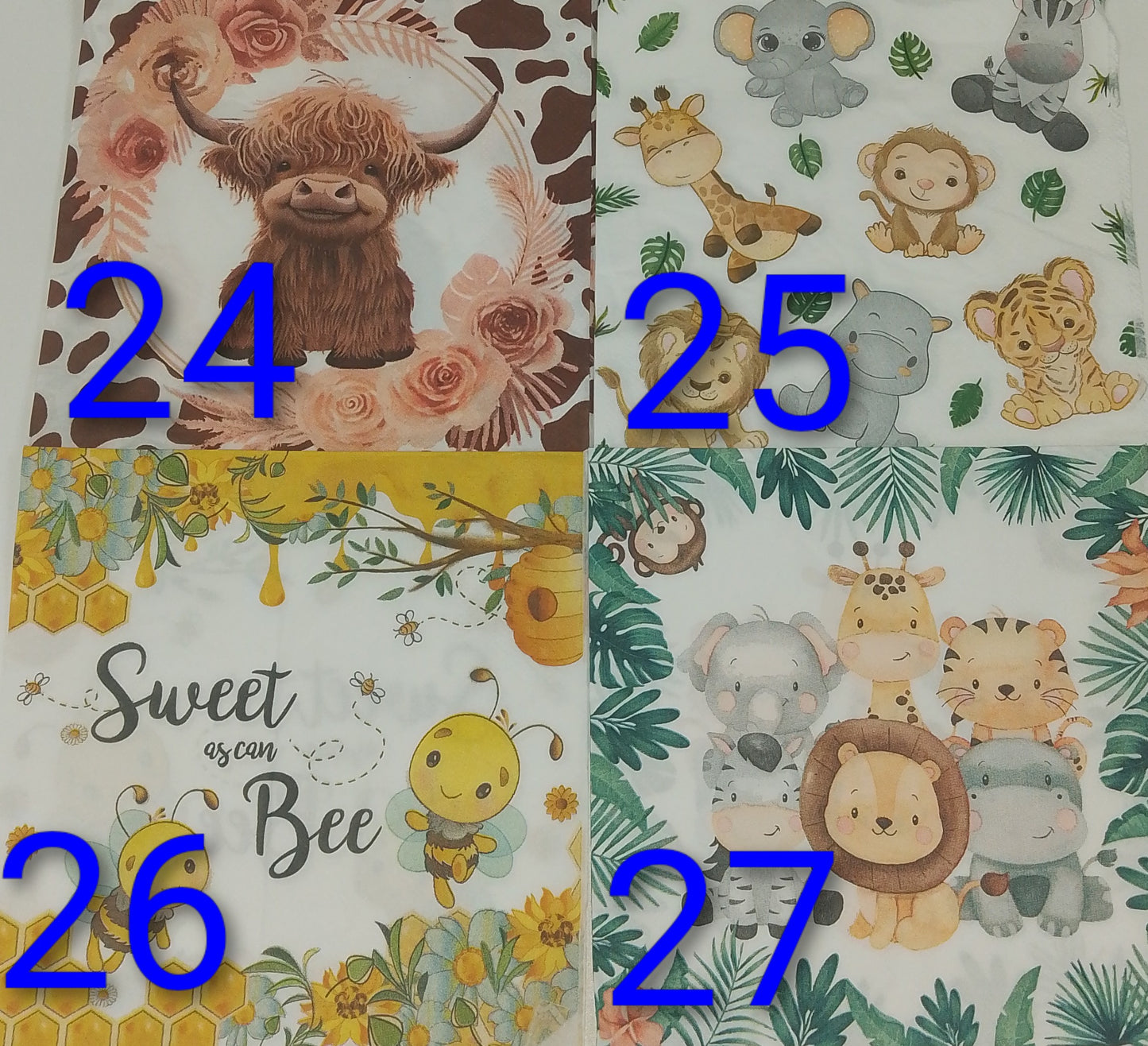 DECOUPAGE KIT - MEDIUM JUTE BAG