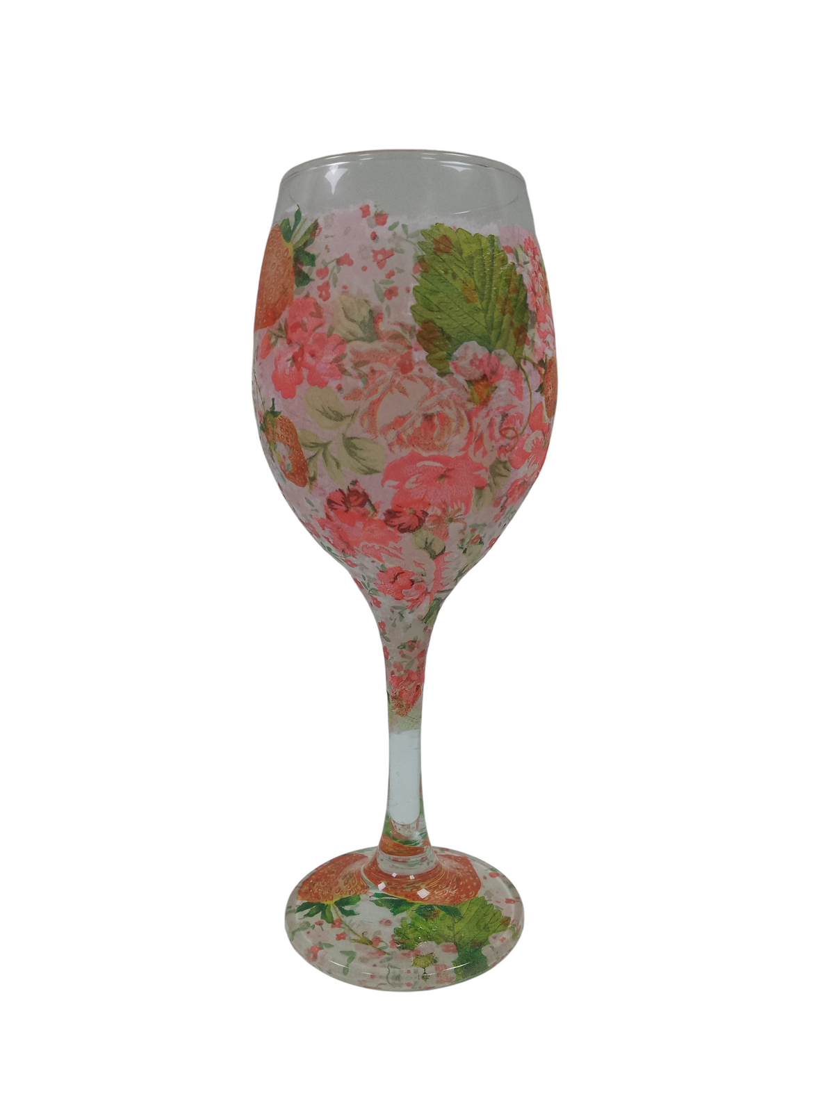 DECOUPAGE WINE GLASS - DIY KIT