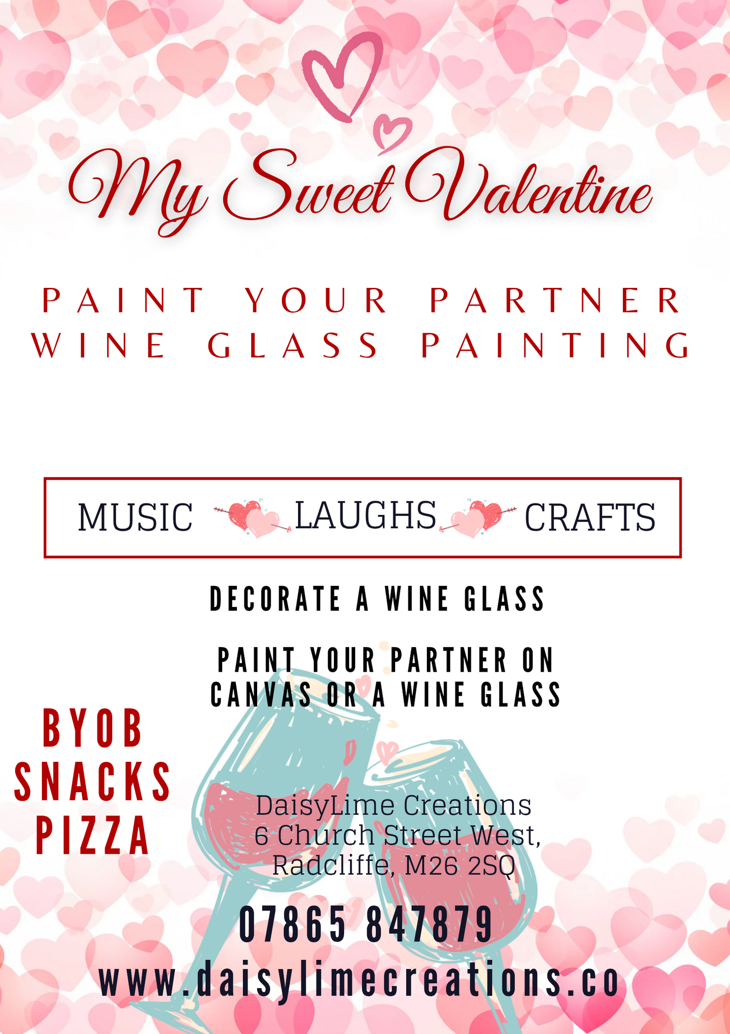 MY SWEET VALENTINE - COUPLES PAINTING WORKSHOP