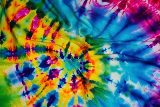 TIE DYE SCRUNCHIE AND SOCKS